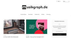 Desktop Screenshot of musikgraph.de