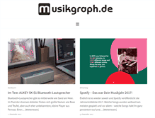 Tablet Screenshot of musikgraph.de